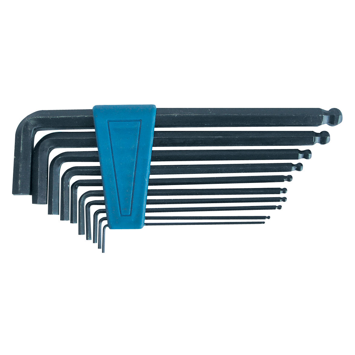 48210--Klucze imbusowe kpl. szt.10 ,  z kulką      1,5-10mm