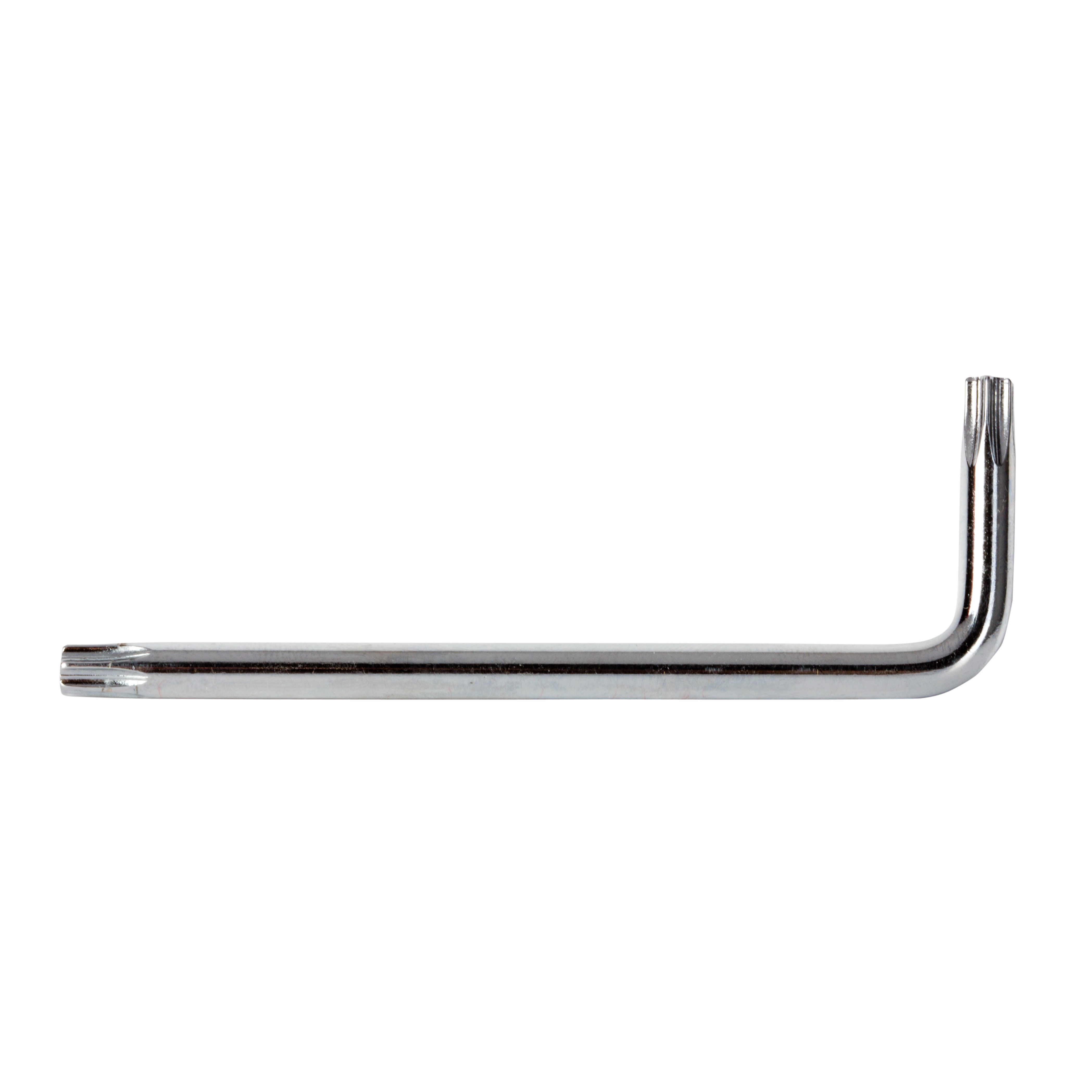 48505--48583 Klucz torx security T27 72/21mm CRV, ProlineKlucze TORX SECURITY, Proline:Allen key, Allen wrenchStal Chromowo-VanadowaTwardość 56-60 HRCHartowane i odpuszczane, wykończenie - polerowany chromDostępne rozmiary od T9 do T50 mm