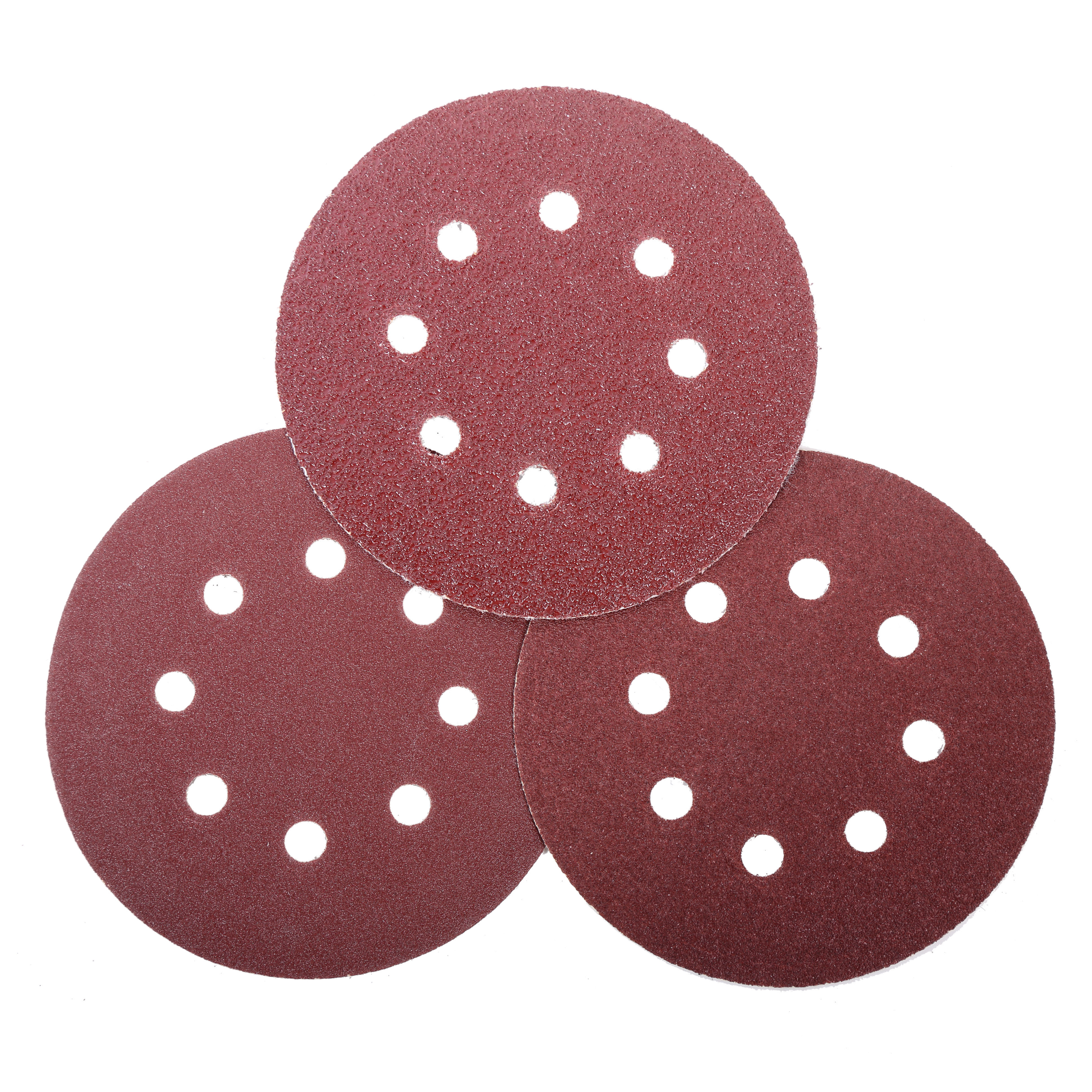 49148--Krążki ścierne na rzep z otw. 125mm, 5szt., gr 240, proline