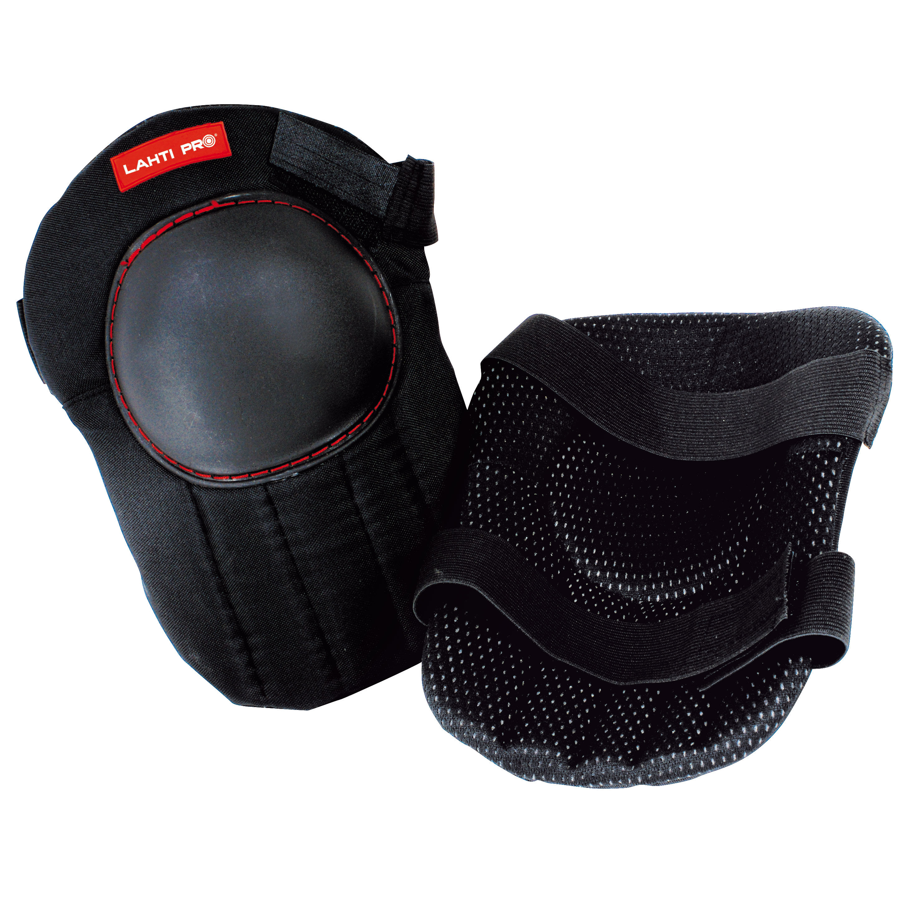 52310--52310 Nakolanniki BHP z twardą poduszką, kat: 1, LahtiProNakolanniki wykonane z 600 D POLYESTERPodw&amp;oacute;jny regulowany zaczep na rzepGruba warstwa ochronna poduszkiNakolanniki spełniają normę EN 14404 oraz posiadają certyfikat CE