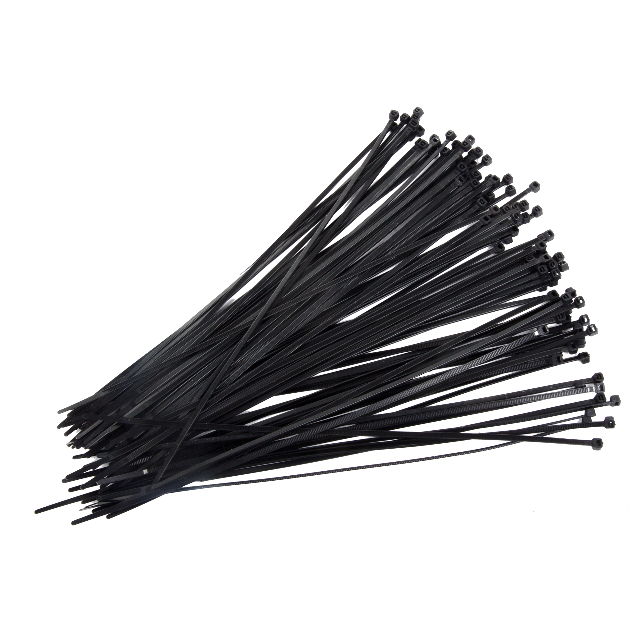 59131C--59131C Opaski zaciskowe nylonowe czarne, 4.8x300 mm, 100 sztuk ProlineWykonane z wysokiej jakości nylonuOdporne na promieniowanie UVGładkie, zaokrąglone krawędzie opasek chroniące przewody przed przetarciemZwężany profil zakończenia ułatwiający zacis