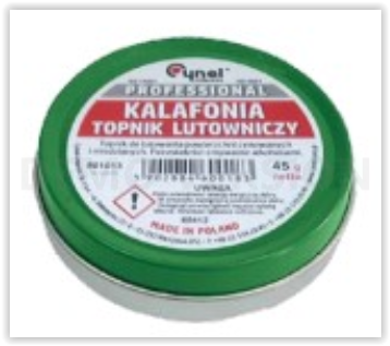 60412--60412 Kalafonia lutownicza 45gKalafonia do lutowaniaMarka: Cynel