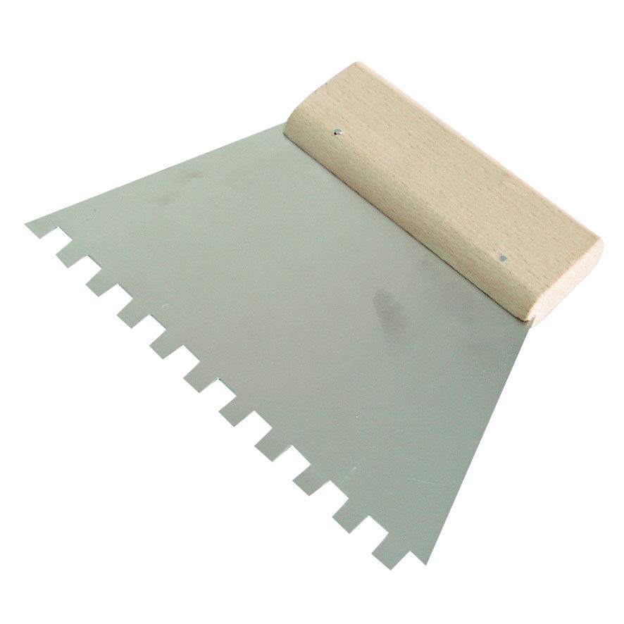 61784--Szpachla stalowa 180mm, ząb 8*8mm