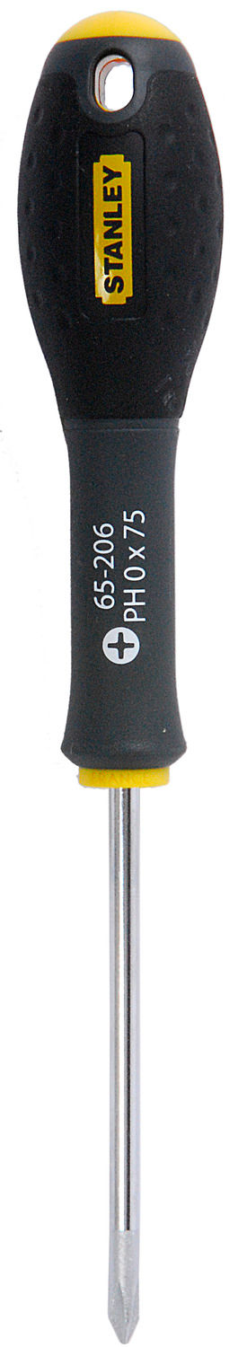 652061--654141 Wkrętak FATMAX VDE PH0x75mm [L]Wkrętak Philips dla elektryk&amp;oacute;wZgodny z normą EN609900Testowany do 1000 VGrot izolowany, wykonany z wysokogatunkowej stali zapewniający wysoką jakość narzędziRękojeść wykonana bezpośrednio na grocie
