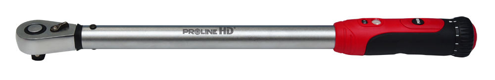 66802--66802 Klucz dynamometryczny 1/2 cala 20-100Nm, 381mm, Proline HDRozmiar "1/2"""Zakres 20-100 NmGwarancja 24 miesiąceDługość 381mmMarka Proline HD