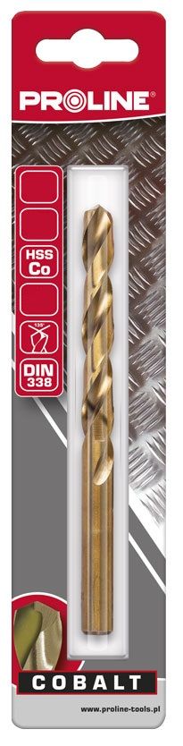 78032K--Wiertło do met hss-co din338 szlif.3.2mm szt.3 blist proline