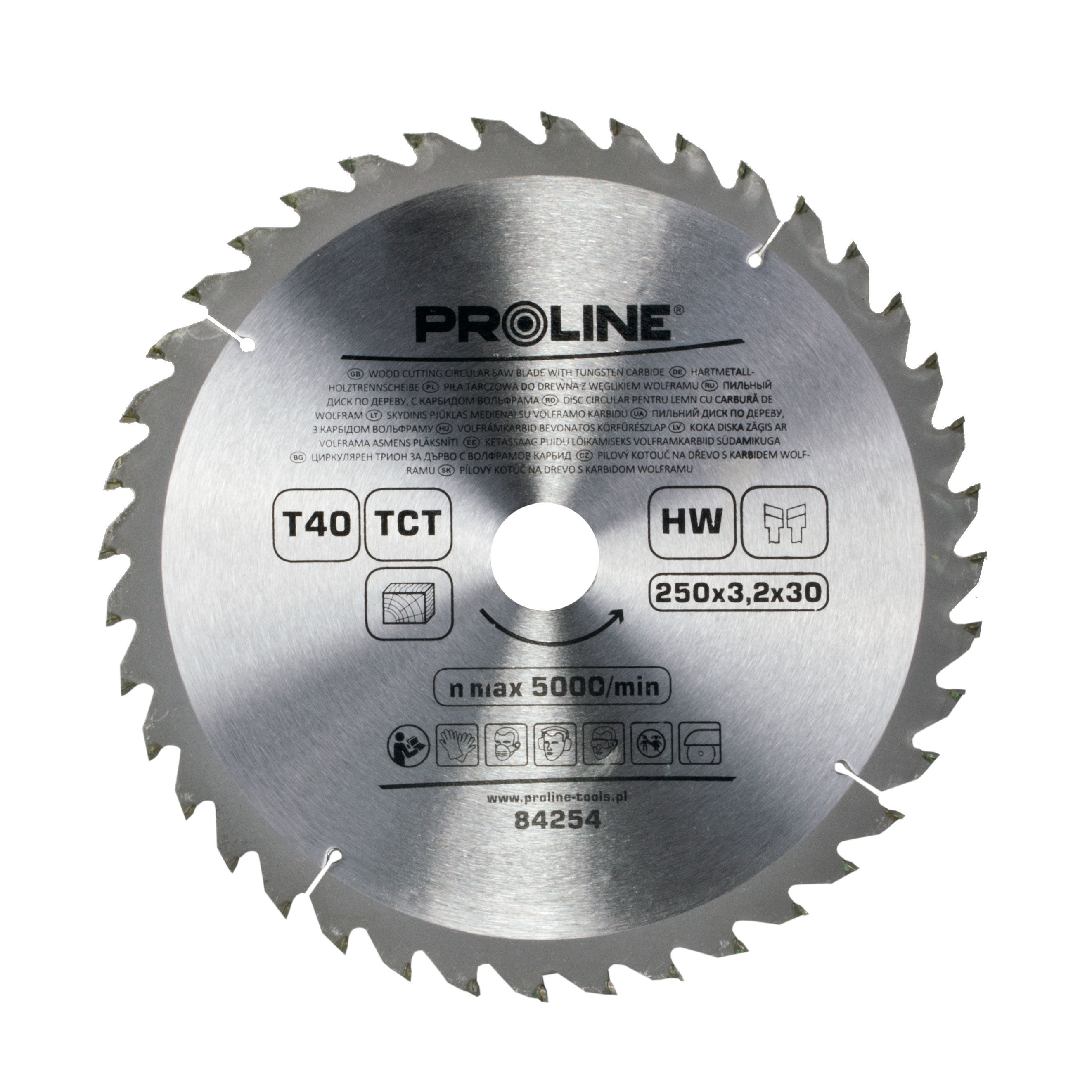 84182--84182 Tarcza z węglikiem spiekanym do drewna 184mm, 24 zęby, ProlinePiły Proline wsp&amp;oacute;łpracują ze wszystkimi markowymi pilarkami stołowymi, przenośnymi i pilarkami ręcznymi.Piłę wykonano z doskonałej, sprężystej stali, wyposażonej w sol