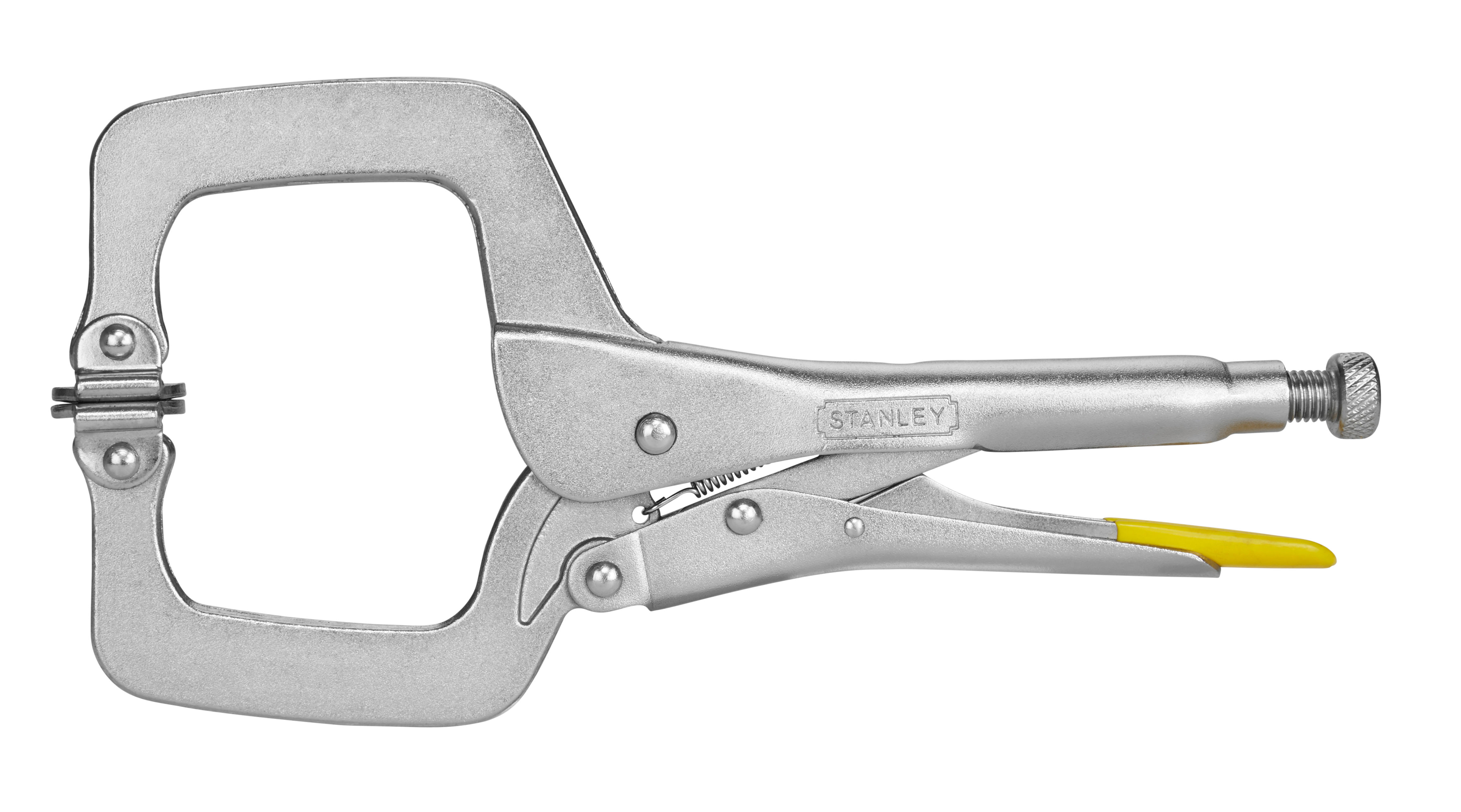 848160--848160 Szczypce samozaciskowe MORSEA typ C 279mm Stanley 84-816Kute proste szczękiŚruba regulująca siłę zaciskuMocny mechanizm zwalniającyRozmiar 279 mmDo rur Fi max 35 mmDo profili max 90 mm