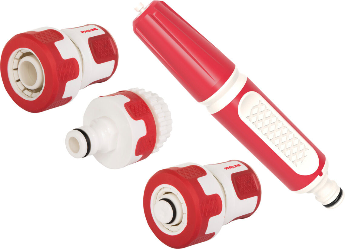 99378--Zestaw ze zraszaczem prostym 4 szt. 1/2", premium, proline