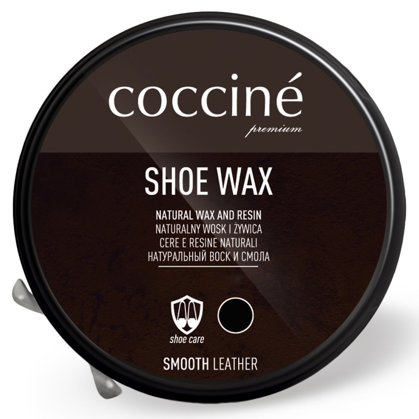C9060701--Pasta do butów shoe wax czarna 40g (55/32/40c/02), coccine