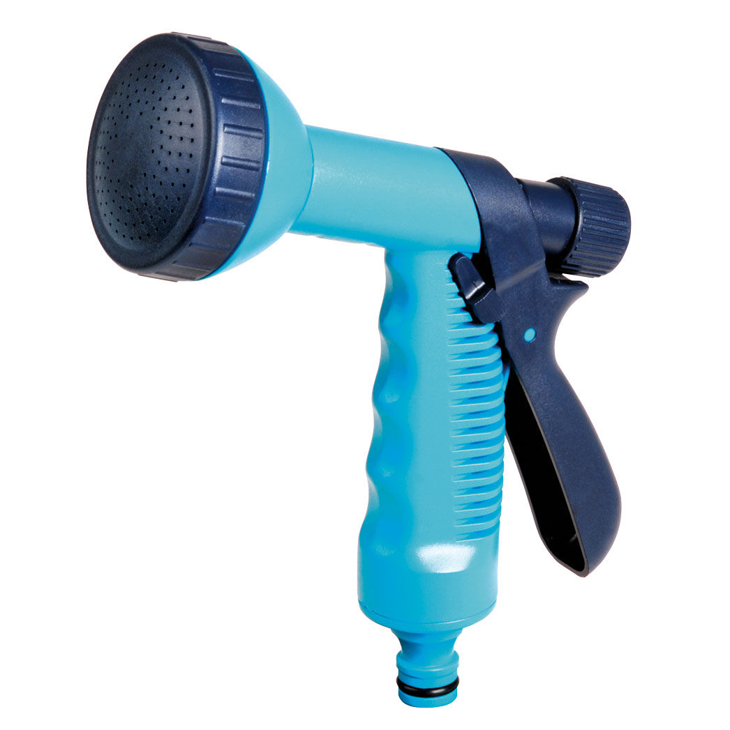 CF51310--CF51310 Zraszacz pistoletowy Shower, CellFastDane techniczne:Uruchomienie zraszania za pomocą przyciskuZraszanie delikatne z możliwością regulacji siły strumienia wodyMożliwość zablokowania przycisku przy maksymalnej sile strumienia