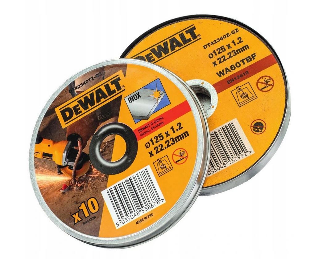 DT4234TZ--Tarcza do cięcia 125x1.2 thin cut inox, 10 sztuk