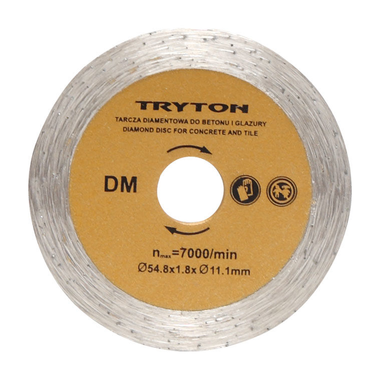 EATPW03--Zestaw tarczy diamentowych 54.8x11.1mm do przecinarki tpw500k - 3 sztuki