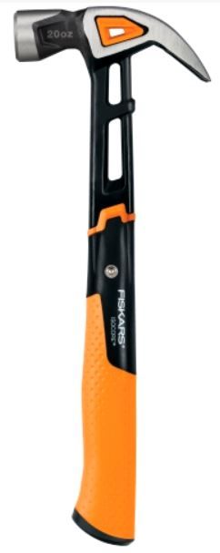F1027203--Młotek stolarski zakrzywiony 340mm l 20oz/13.5" isocore hardware