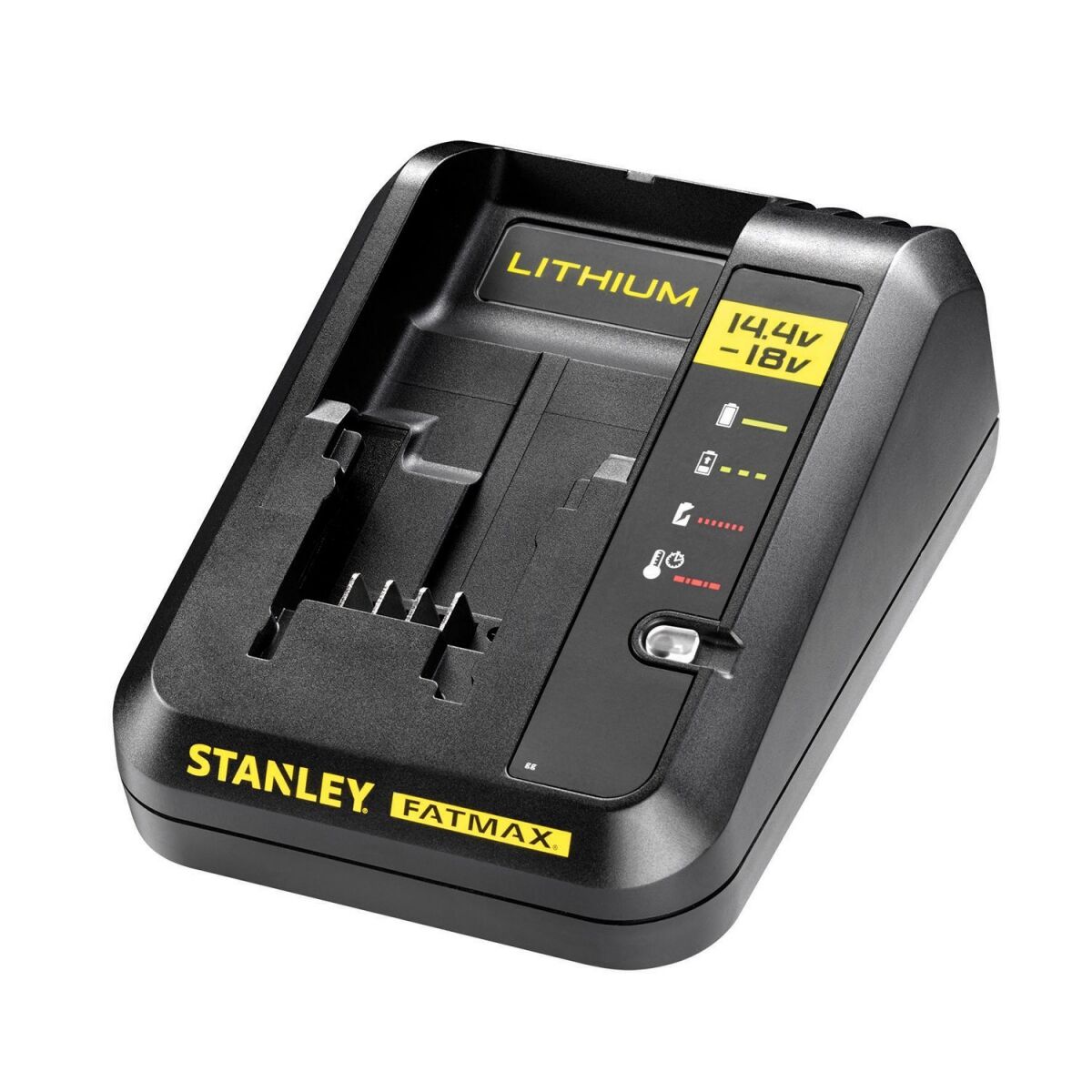 FMC692L--Charakterystyka:Szybka ładowarka akumulator&amp;oacute;w slajdowych 14,4V - 18V Stanley FATMAX.Ładowanie akumulator&amp;oacute;w o pojemności 1.5Ah w 40 minutŁadowanie akumulator&amp;oacute;w o pojemności 2.0Ah w 60 minutŁadowanie akumula