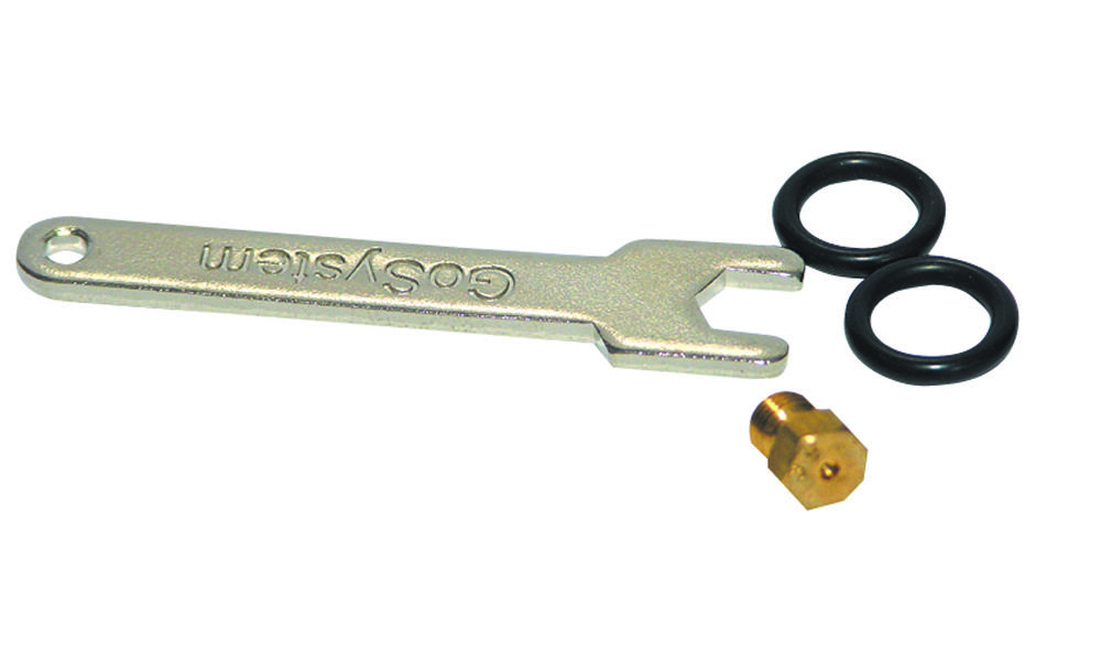 G24540--G24540 Zestaw gazowy SP2454 - dysza z filtrem 35, 2 uszczelki, klucze