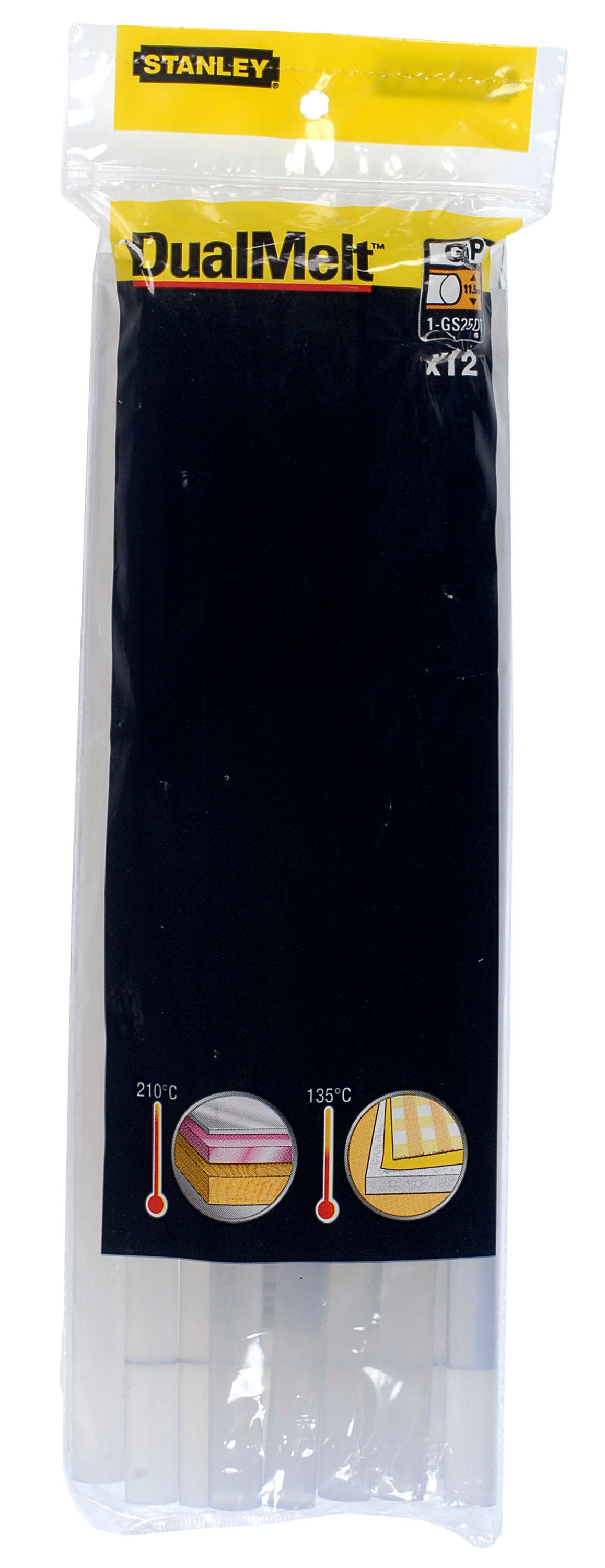 GS25DT1--Klej dual temp 11,3mm, 10" / 12szt