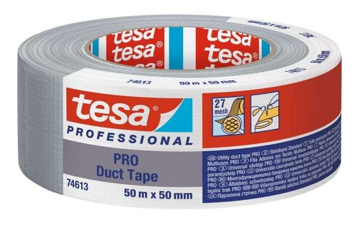 H7461303--Taśma naprawcza duct tape 50m:50mm, srebrna(h0461347)