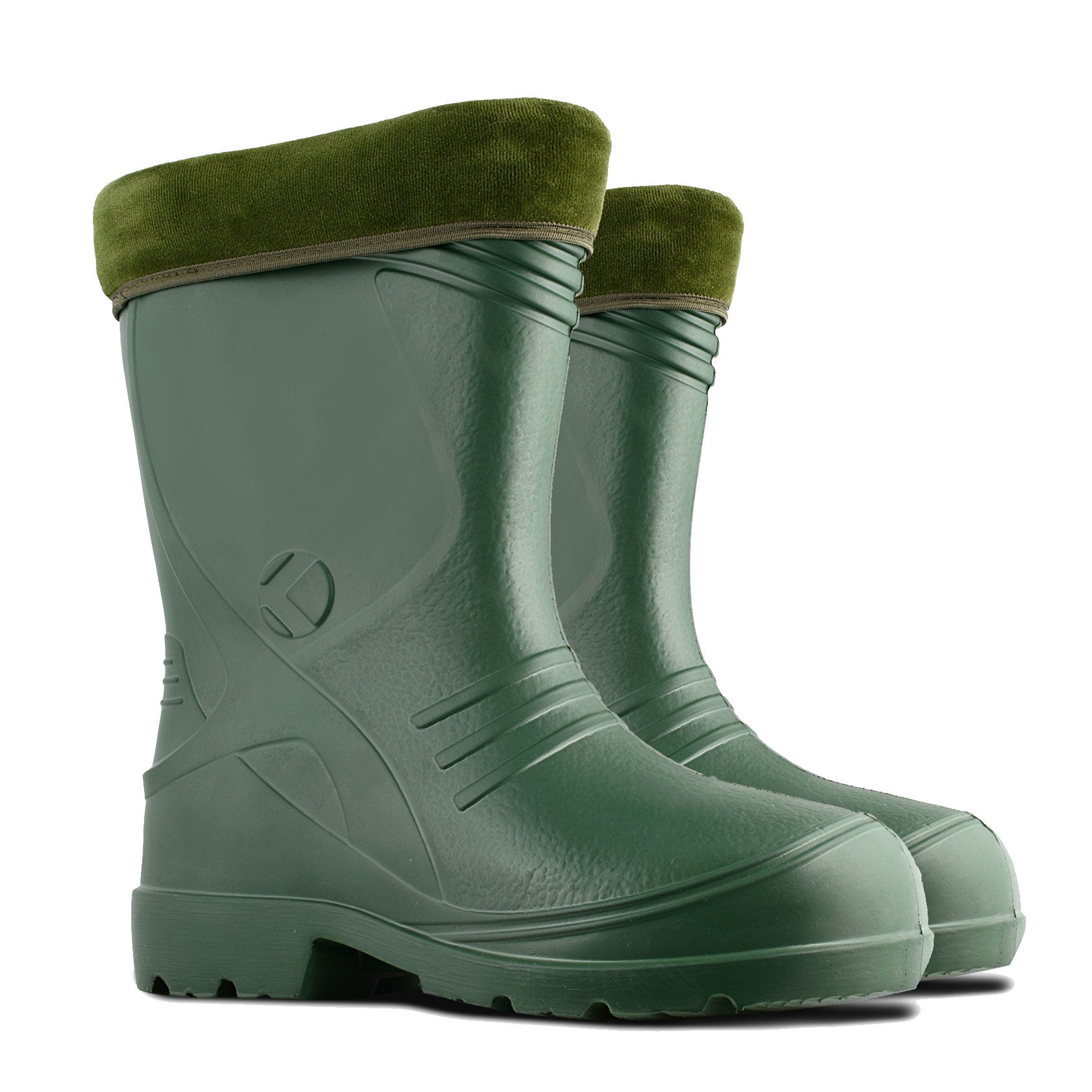 K1546148--Kalosze męsk. z ociepl.(034), zielone,eva, r. 48, kolmax