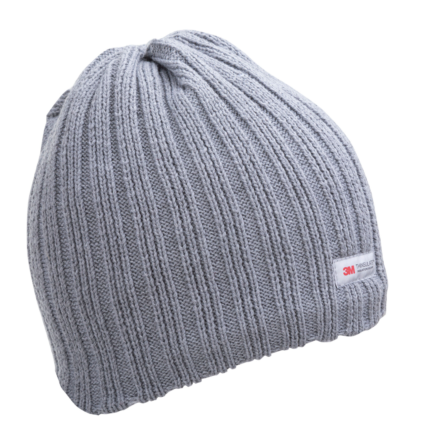 L102200S--Czapka akrylowa z ociepliną thinsulate szara, lahti