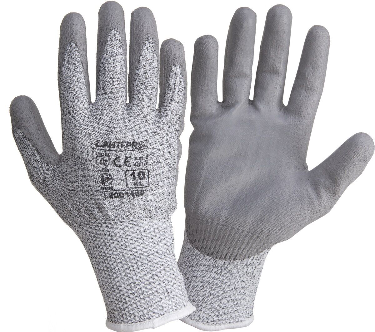 L200108K--Specyfikacja:Materiał: modyfikowane wł&amp;oacute;kno syntetyczne, poliester, poliuretanPowlekane poliuretanem zapewniającym wysoką manualność oraz doskonałe czucie trzymanego przedmiotuWysoka odporność na ścieranie (poziom odporności 4)Wykonane 