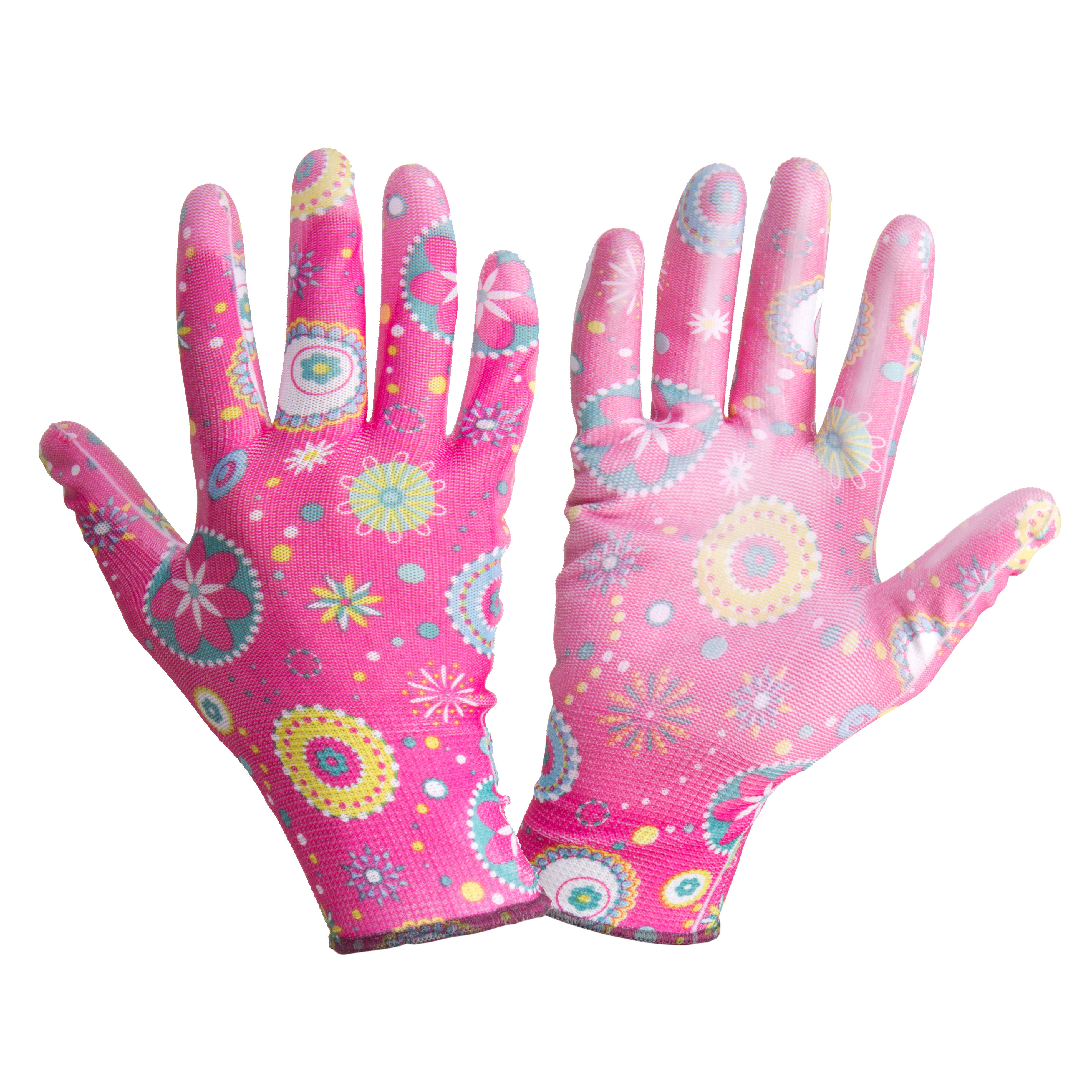 L230309K--L230309K Rękawice powlekane poliuretanem r&amp;oacute;żowe, karta, "9", CE, LahtiProDane techniczne:Rękawice powlekane poliuretanem zapewniającym wysoką manualność oraz doskonałe czucie trzymanego przedmiotuElastyczne i rozciągliwe idea