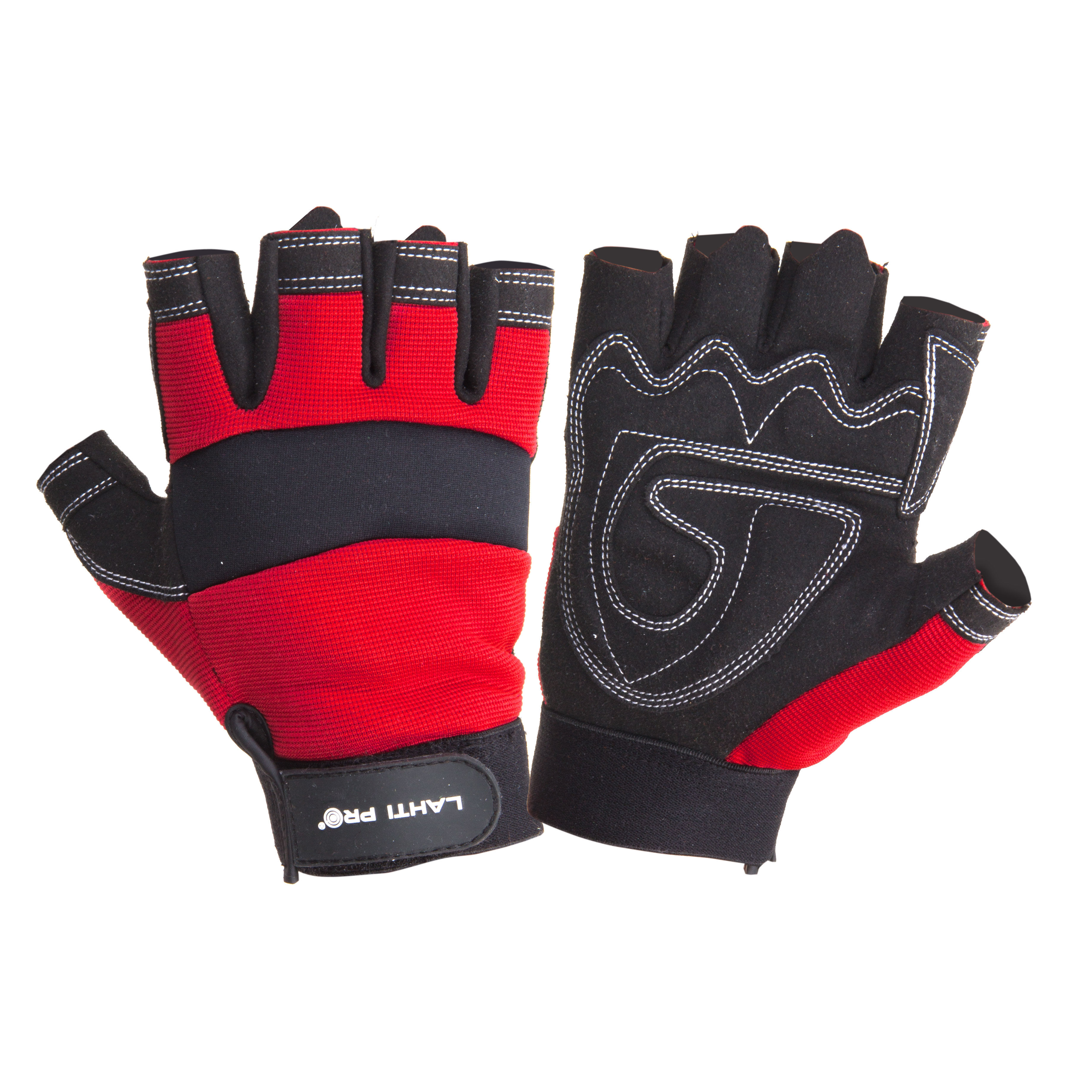 L280608K--Rękawice warszt. bez palców l280608p, karta, "8", ce, lahti