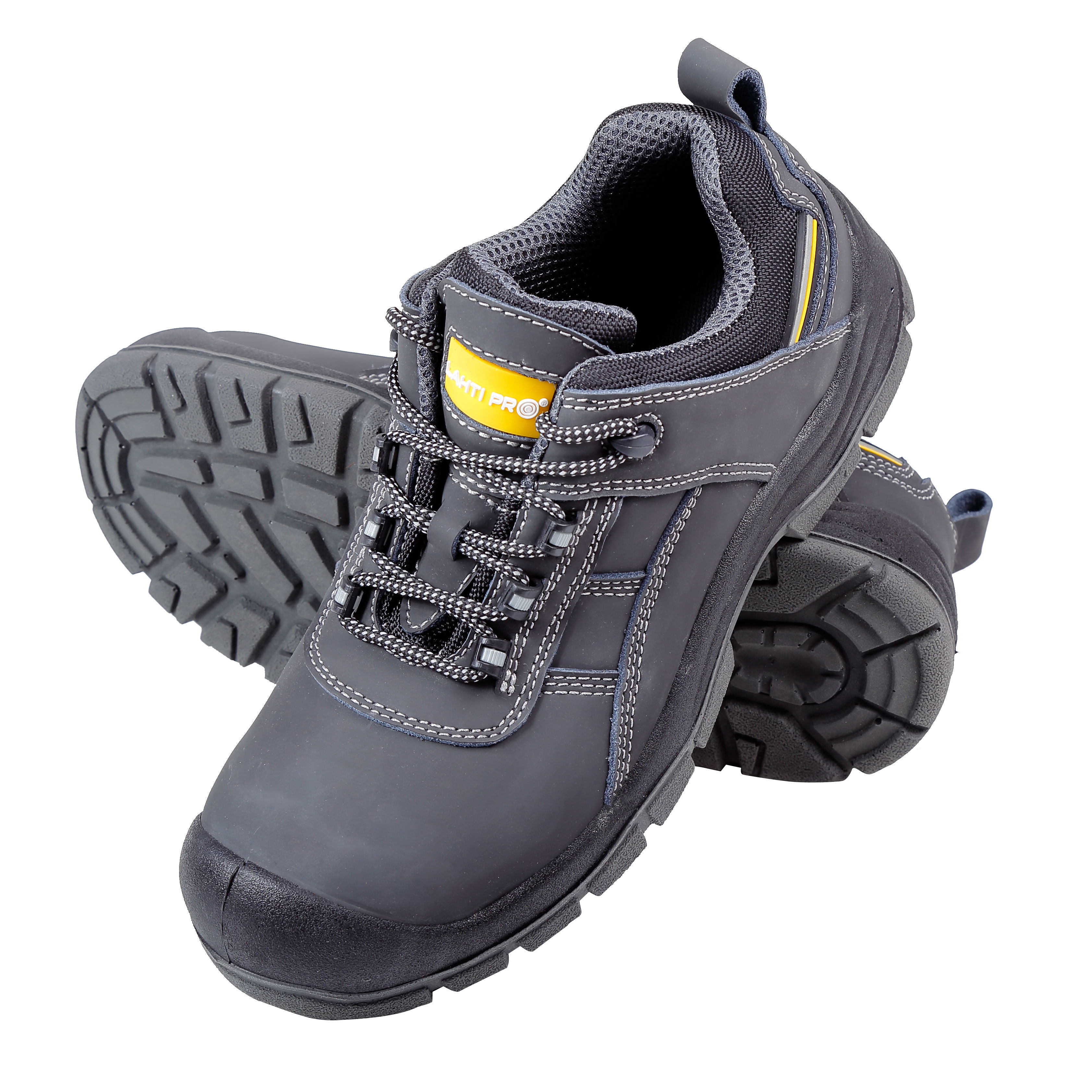 L3041443--Półbuty nubukowe czarno-żółte, s3 src, "43", ce, lahti