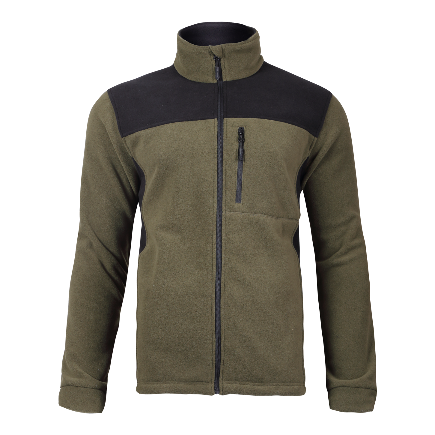 L4011605--Bluza polar. khaki-czarna, "2xl", ce, lahti