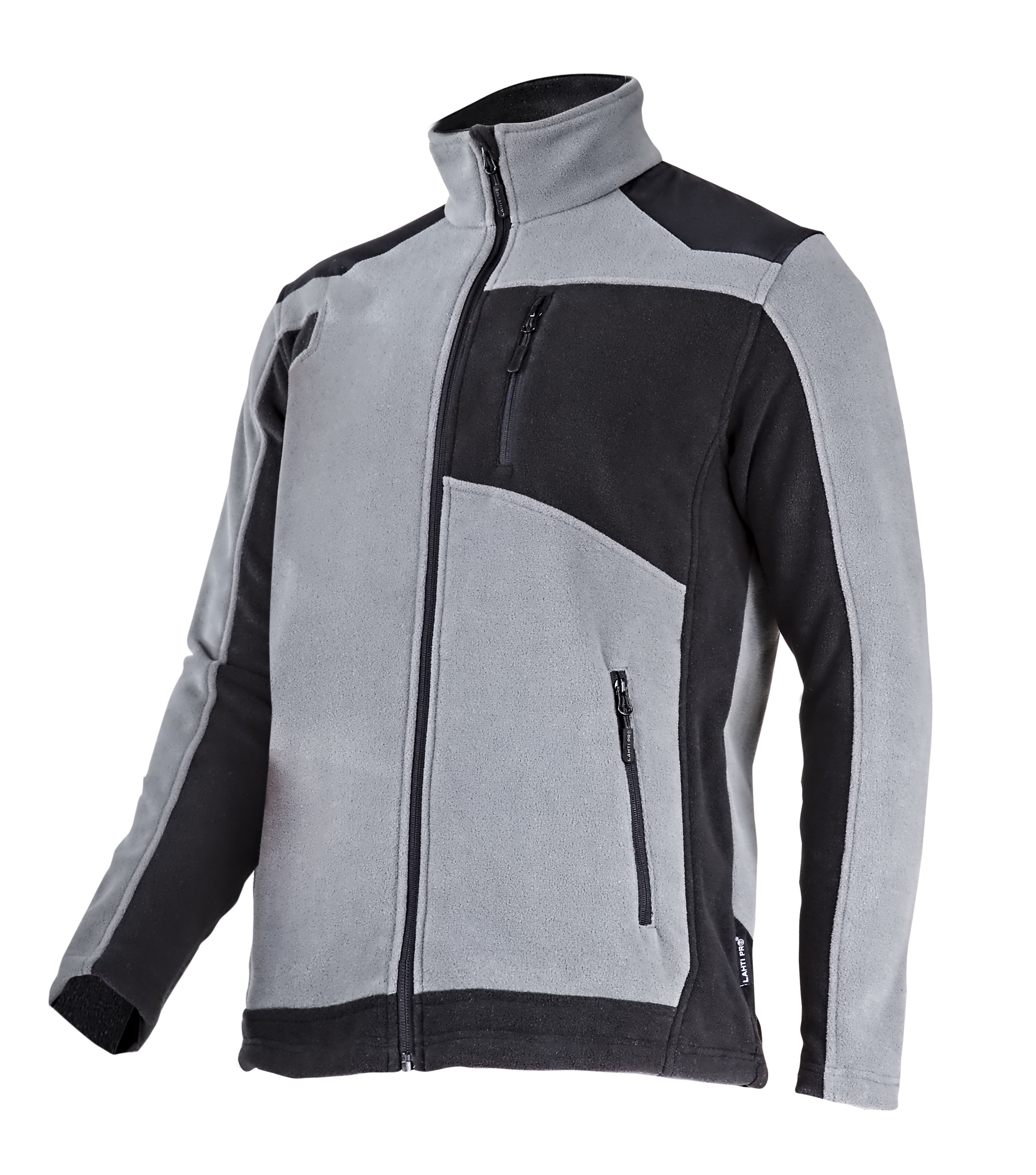 L4013702--Polar Lahti Pro L40137 wykonany z bardzo mocnego materiału o gramaturze 290g/m2, polar kr&amp;oacute;tko strzyżony, dwukrotnie szczotkowany i niemechacący się. Wstawki: Oxford 600D 100% poliester 230g/m2. Ciuchy robocze BHP z serii Lahti Pro uszy