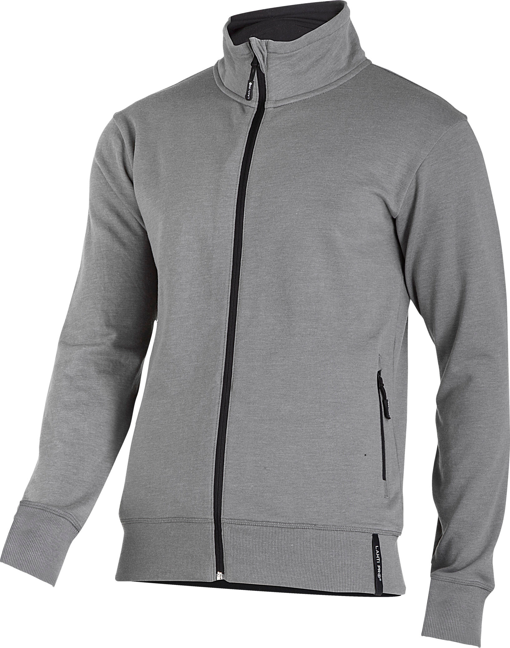 L4014602--Bluza z suwakiem szara, "m", ce, lahti
