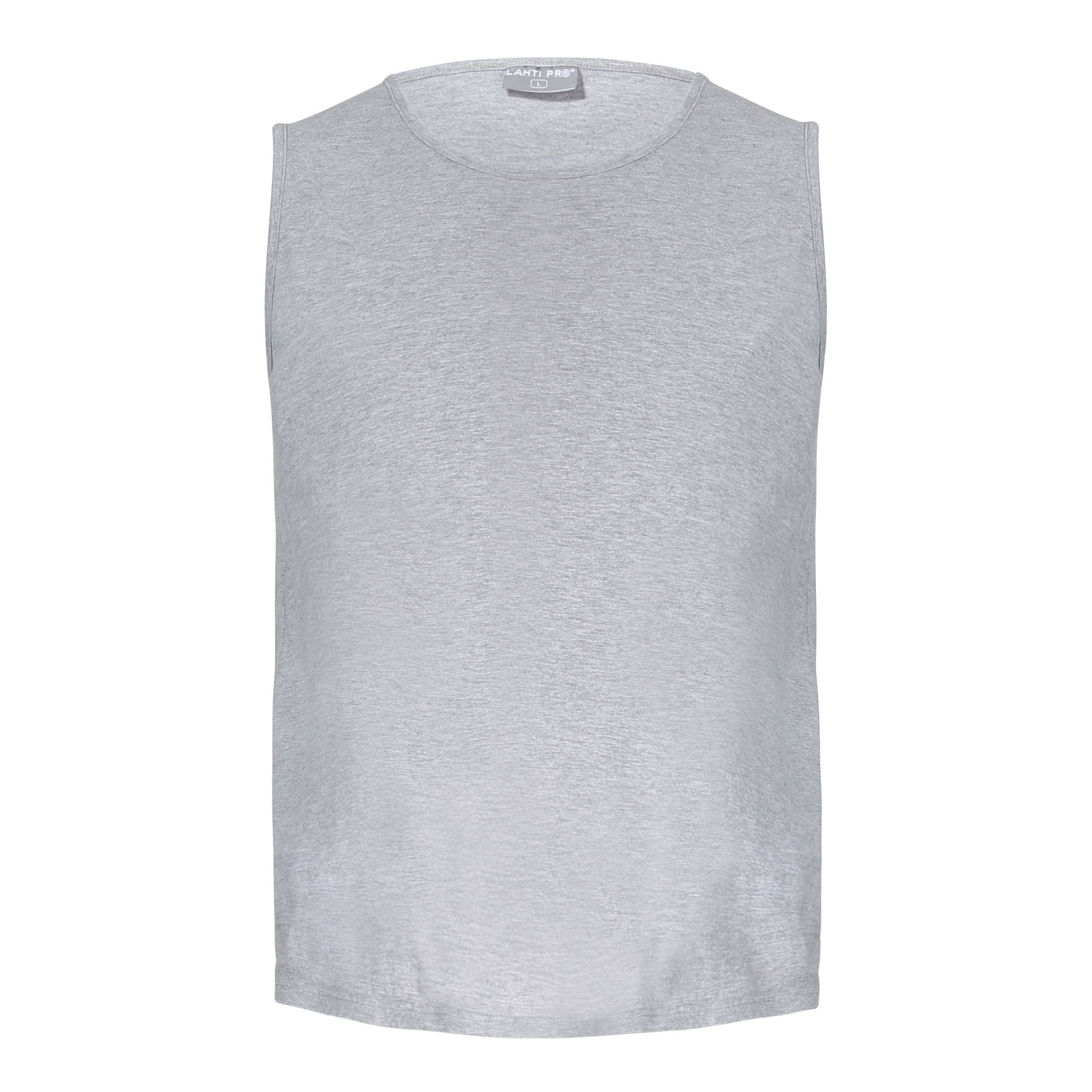 L4022206--Koszulka bez rękawów 160g/m2, szara, "3xl", ce, lahti