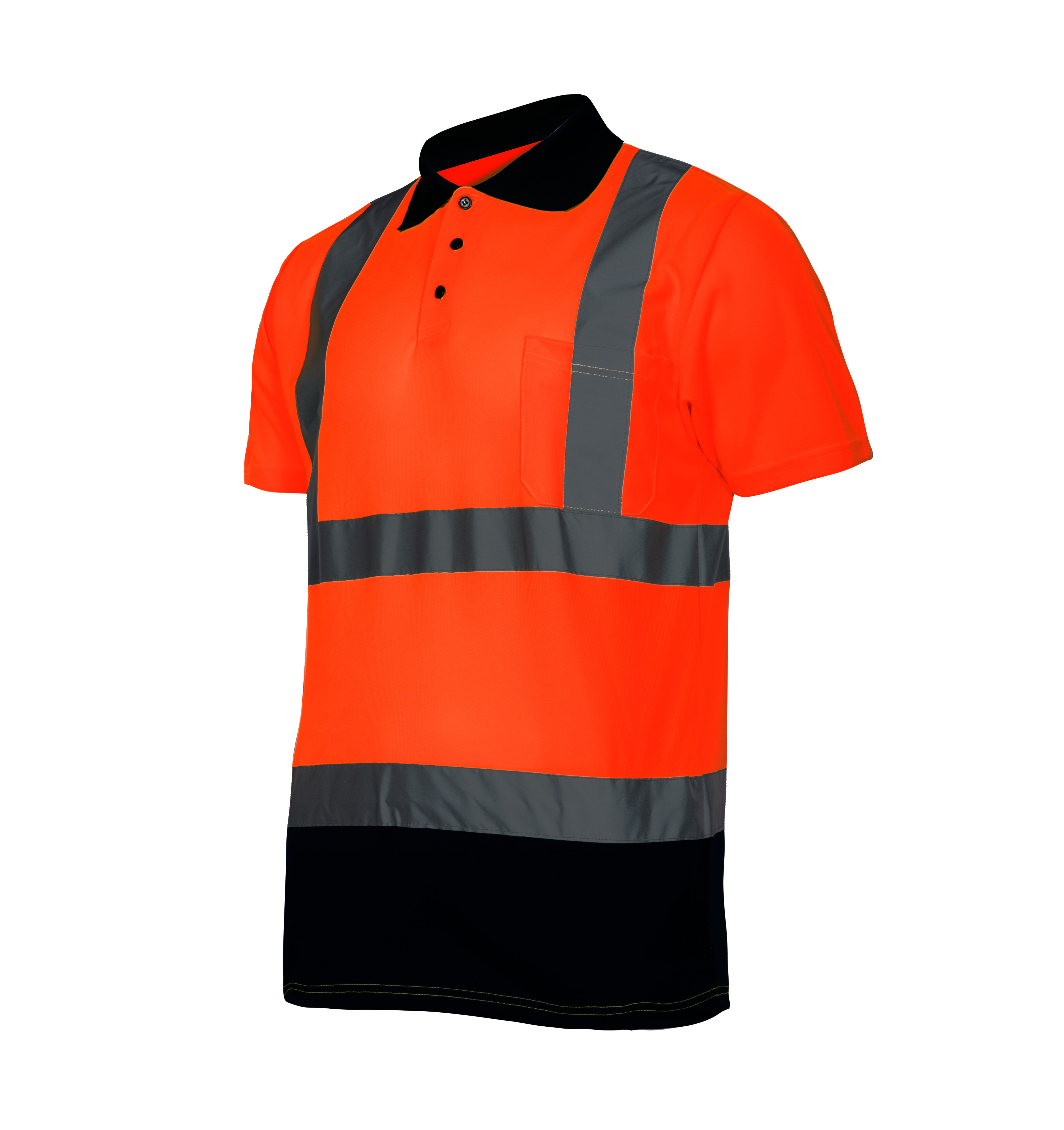 L4030101--Koszulka polo ostrzegawcza, pomarańcz., "s", ce, lahti