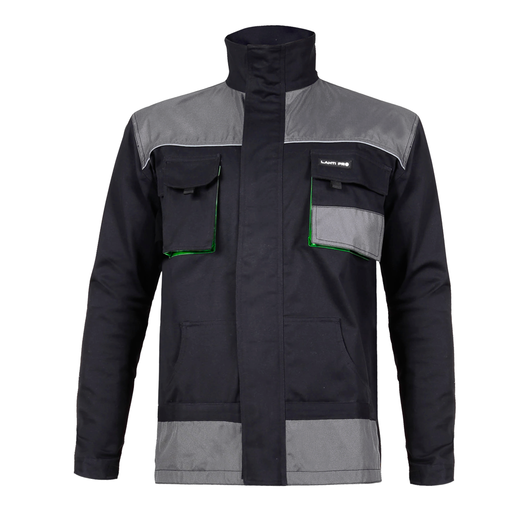 L4040748--Bluza czar.-ziel. 100% bawełna, "s (48)", ce, lahti