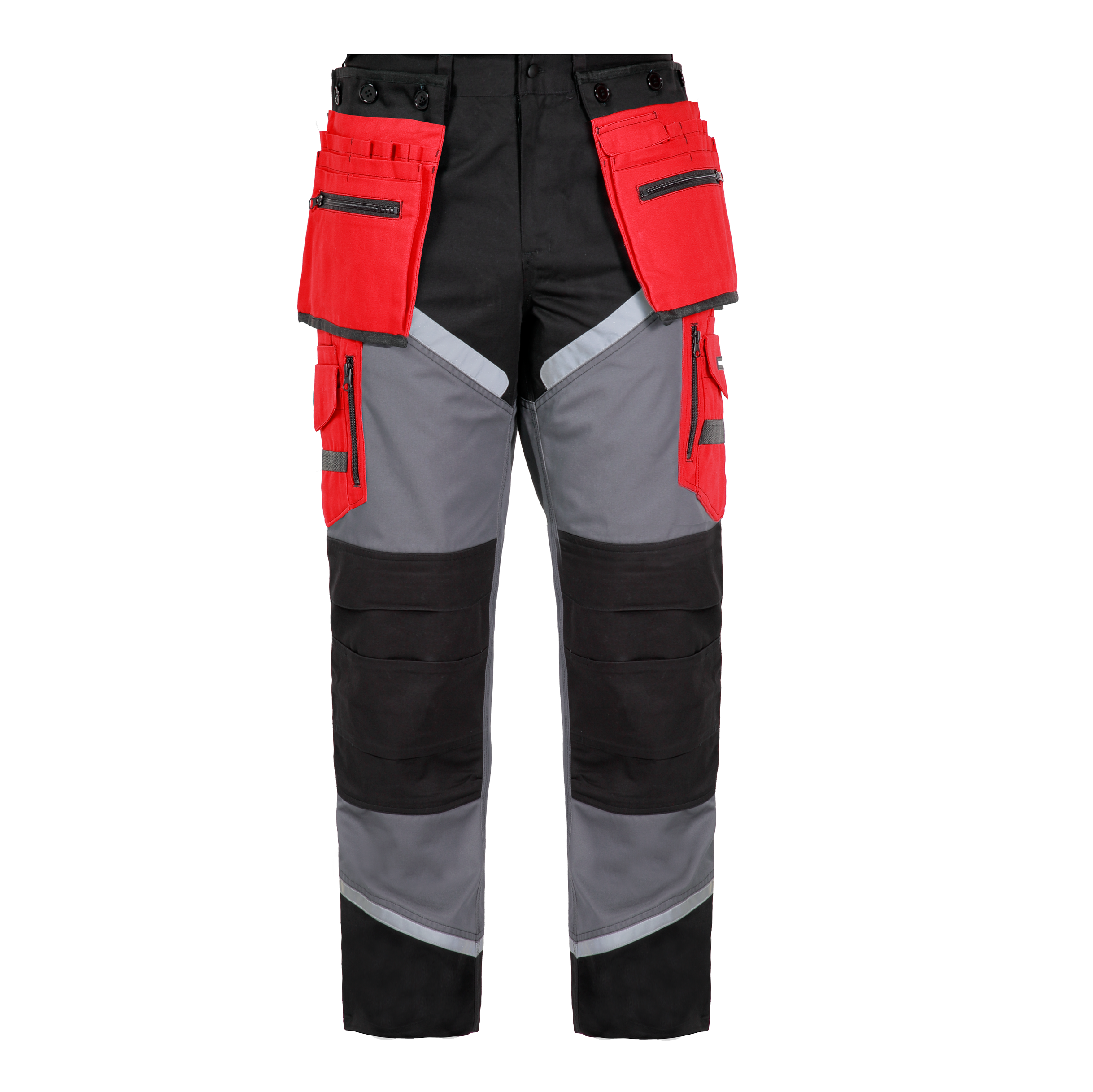 L4050506--Spodnie cza-sza-czer 100% bawełna z odbl., "3xl", ce, lahti