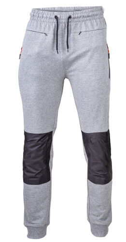 L4052306--Spodnie dresowe szaro-czarne, "3xl", ce, lahti