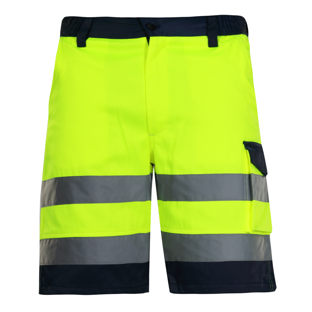 L4070105--Spodenki krótkie ostrzegawcze żółte, "2xl", ce, lahti