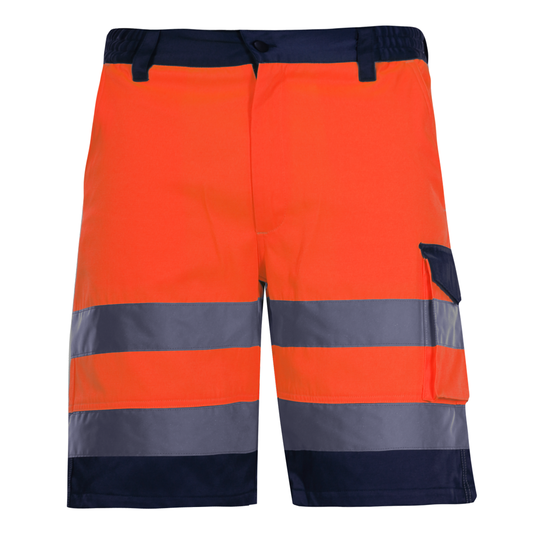 L4070205--Spodenki krótkie ostrzegawcze pomarańczowe, "2xl", ce, lahti