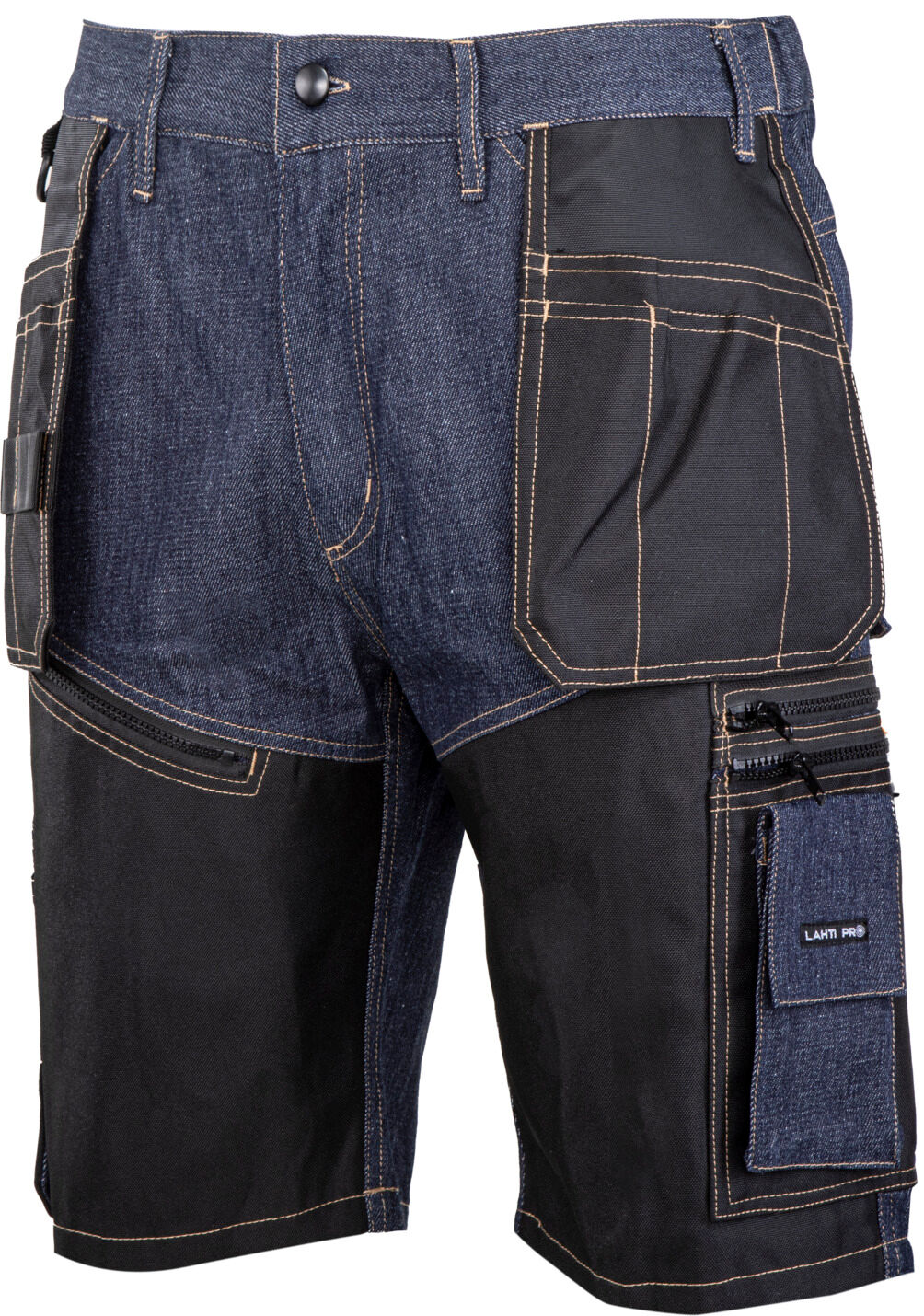 L4070906--Spodenki krótkie jeans. nieb. ze wzmoc., "3xl", ce, lahti