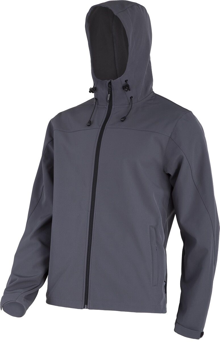 L4093403--Kurtka softshell z kapt. szara, "l", ce, lahti