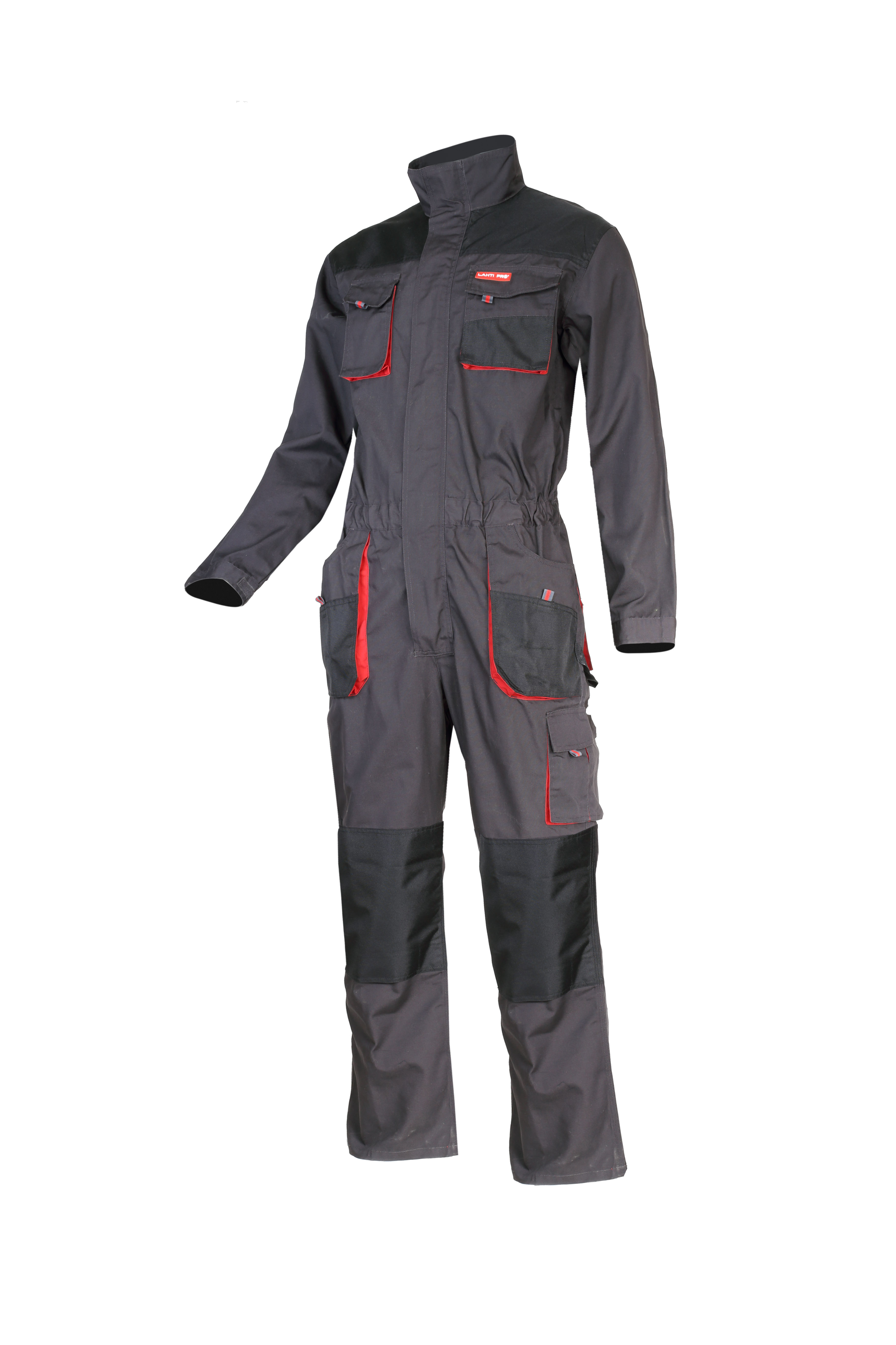 L4150356--Kombinezon grafit.-czerw., "xl (56)", ce, lahti