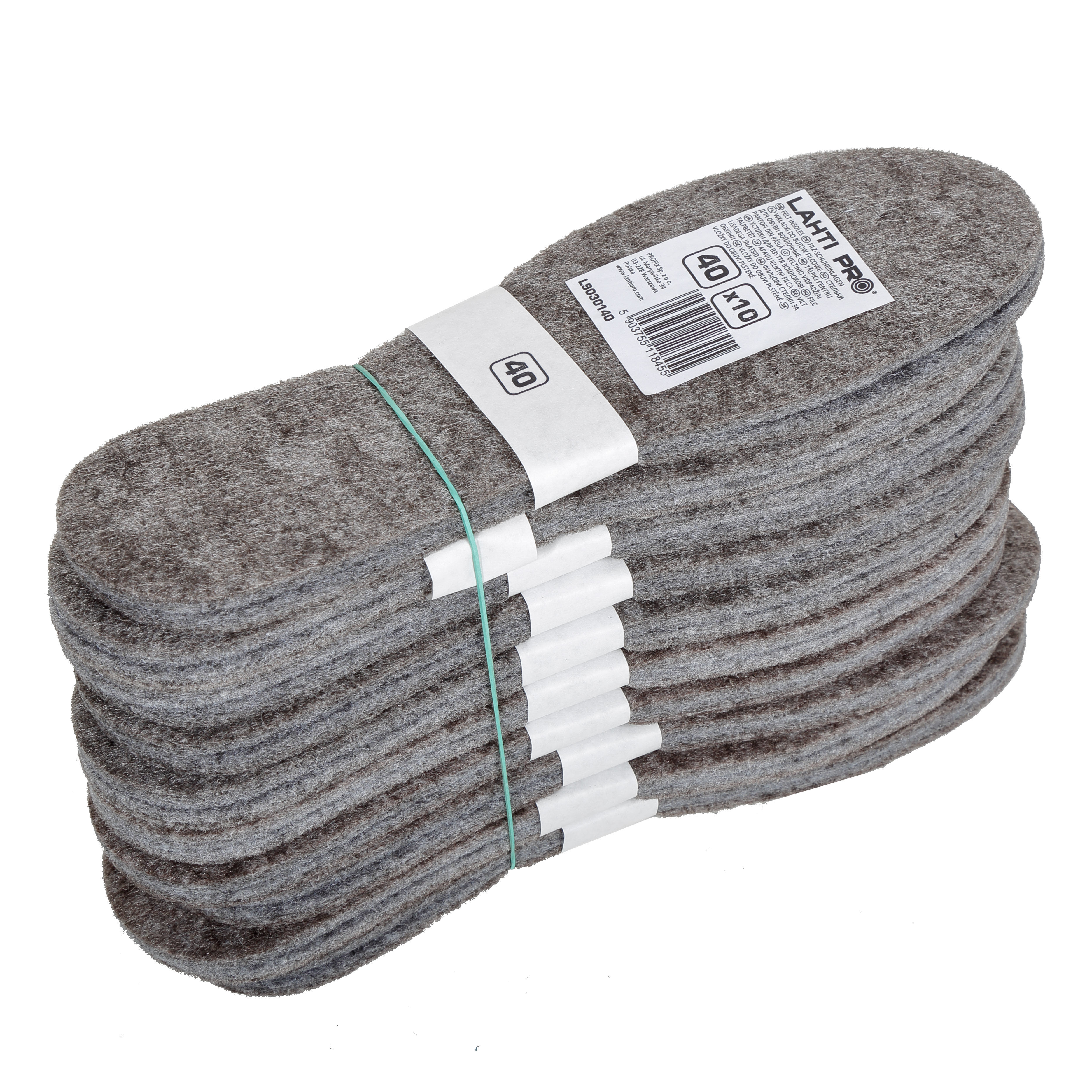 L9030147--Specyfikacja:MATERIAŁ: Tr&amp;oacute;jwarstwowa konstrukcja - wysokiej jakości wł&amp;oacute;knina filcowa/gąbka/folia aluminiowa, grubość 6 mmWkładki zapewniają podwyższoną izolację termiczną, pochłaniają wilgoć, ułatwiają dopasowanie wkłade