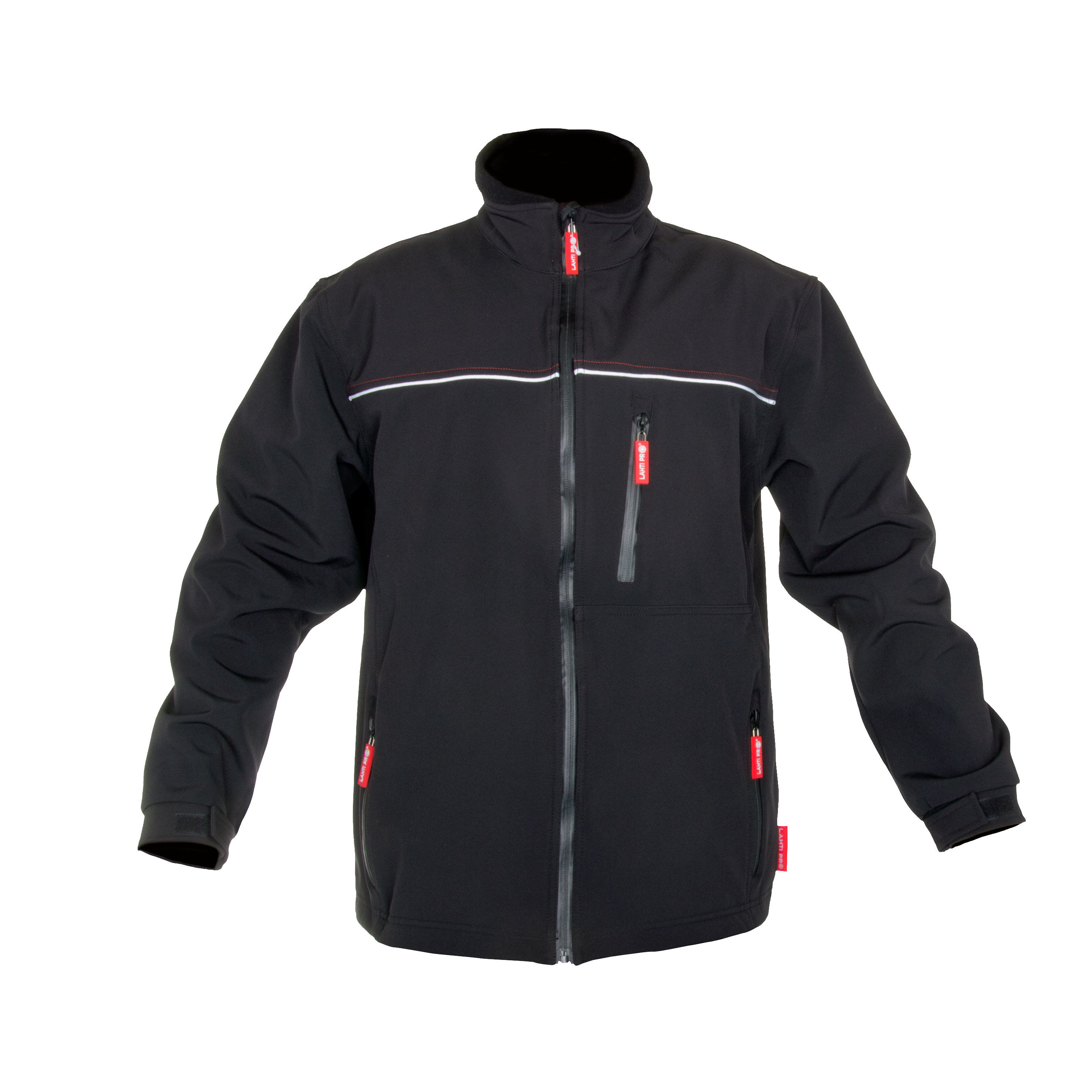 LPKS13XL--Kurtka softshell, czarna, rozm. 3xl, ce, lahti