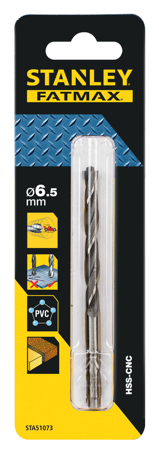 STA51073--Wiertło do metalu hss-cnc fat max fi=6.5 mm