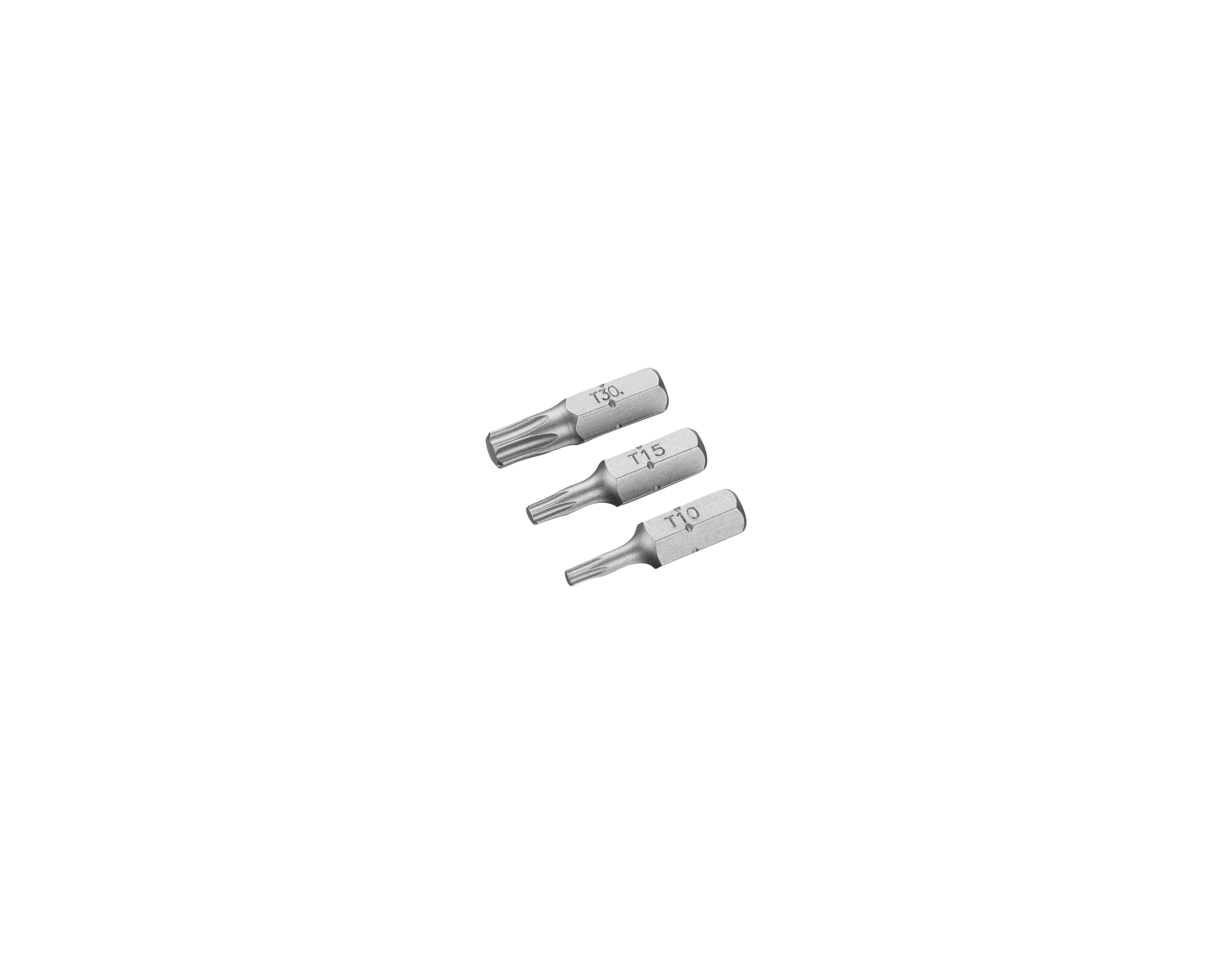 STA61066--Końcówki wkrętarskie - torx komplet t10,t15,t30/25 (3szt.)