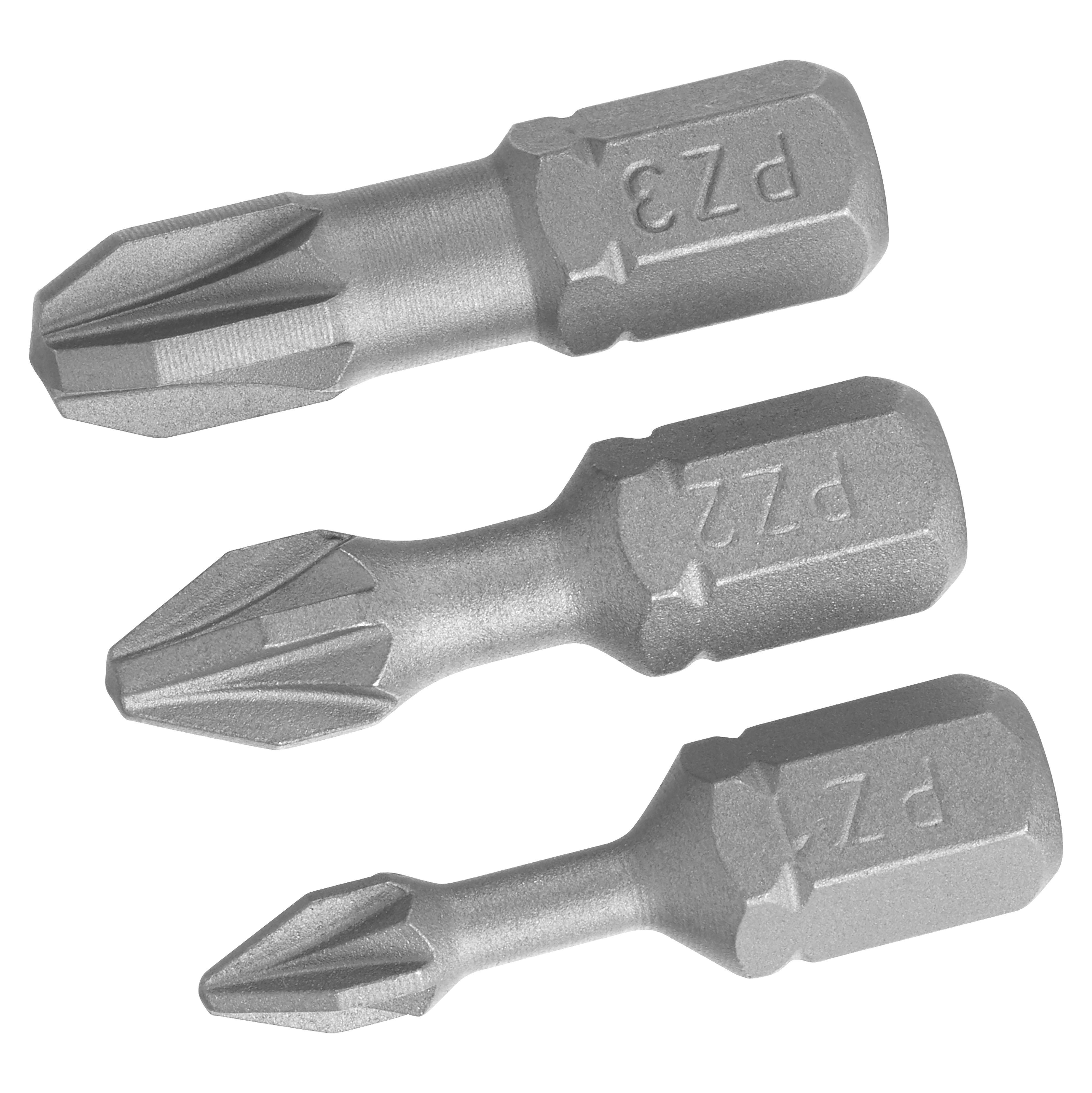 STA62043--Końcówki wkręt. - pozidriv torsion kpl. pz1,2,3/25 (3szt.)