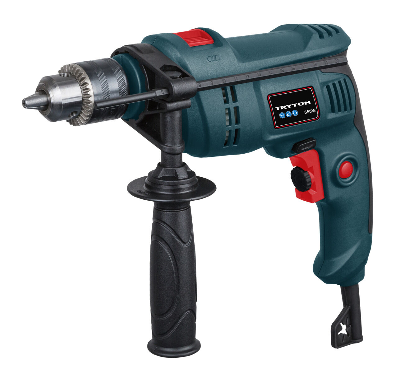 TDW550A--Wiertarka udar 550w uchw. klucz. 13mm  l/p