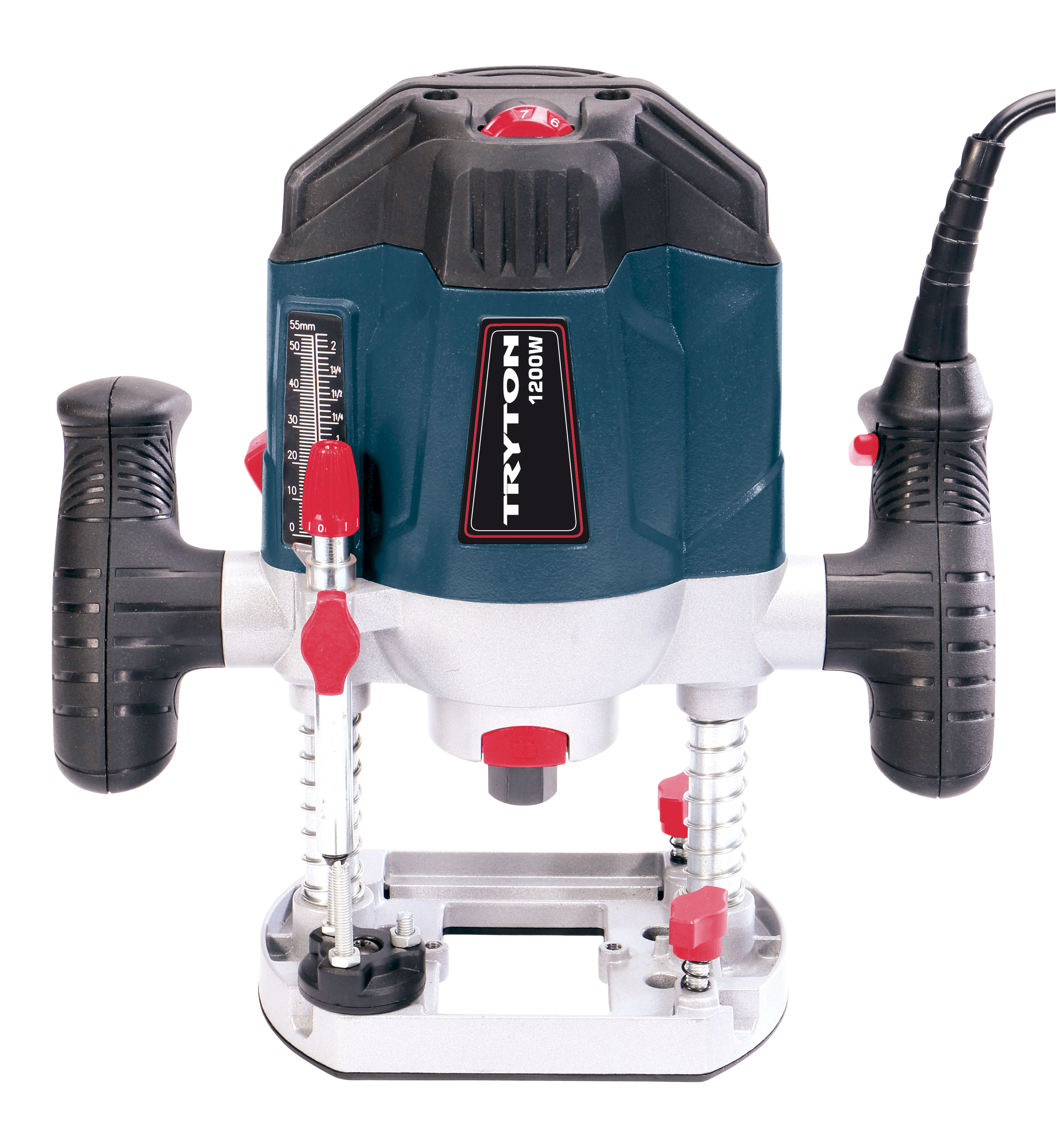 TF1201--Specyfikacja:Moc 1200 WRozmiar tulei zaciskowej 6-8 mmPrędkość obrotowa 11000-30000/min.Wielkość suwu wgłębnego 55 mmWyposażenie prowadnica r&amp;oacute;wnoległa, tuleje zaciskowe 6 mm i 8 mm, adapter do odsysania pyłu