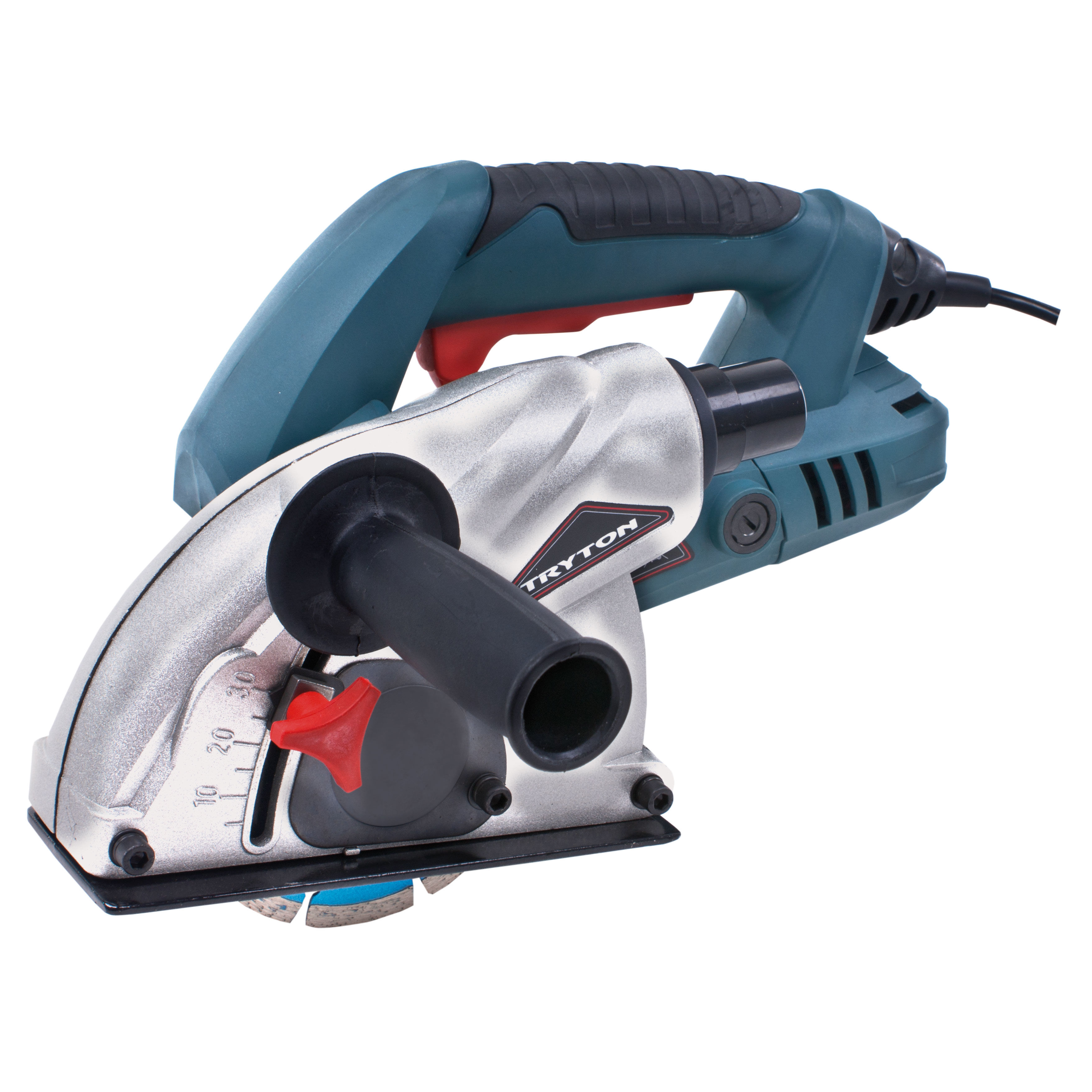 TMB1500K--TMB1500K Bruzdownica 125mm, 1500W, TrytonCechy:Zabezpieczenia przeciwpyłoweRegulowana głębokość i szerokość pracyDoskonała ergonomiaWyposażenie:2 tarcze diamentowekluczkołnierze mocującepodkładki dystansoweklin wyłamującykufer transportowyDane techni