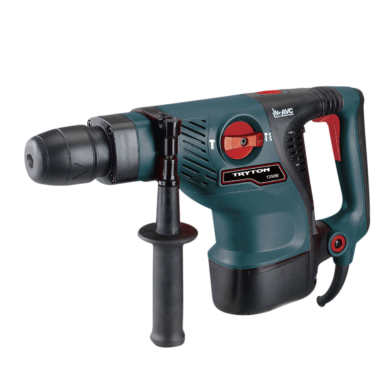 TMM1350X--Charakterystyka:SDS Max3 funkcje: wiercenie z udarem, kucie, pozycjonowanie dłutasystem antywibracyjny AVDane techniczne:moc 1350Wuchwyt wiertarski SDS Maxenergia udaru 14 Jprędkość obrotowa 250-500/minczęstotliwość udaru 1900-3000/minwiercenie w bet